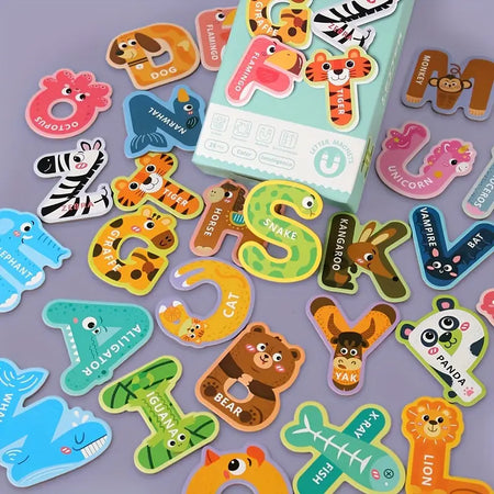 Animal Fridge Magnetic Letters A to Z – 26 Pieces