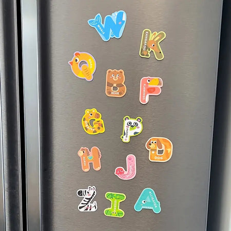 Animal Fridge Magnetic Letters A to Z – 26 Pieces