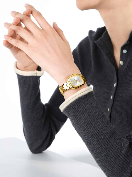 NF 5075 Womens Date Square Dial Watch image 4