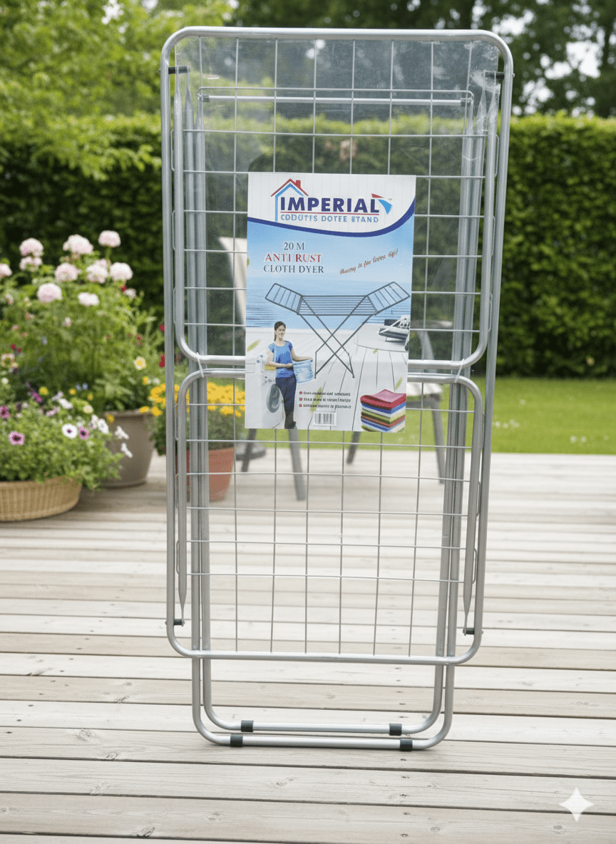 Imperial 20M Anti-Rust Folding Clothes Dryer Stand image 2