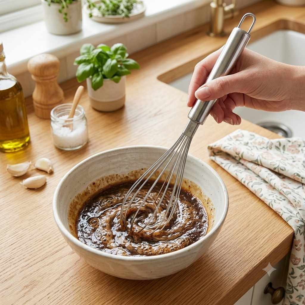 Heavy-Duty Stainless Steel Hand Whisk for Baking & Cooking main image