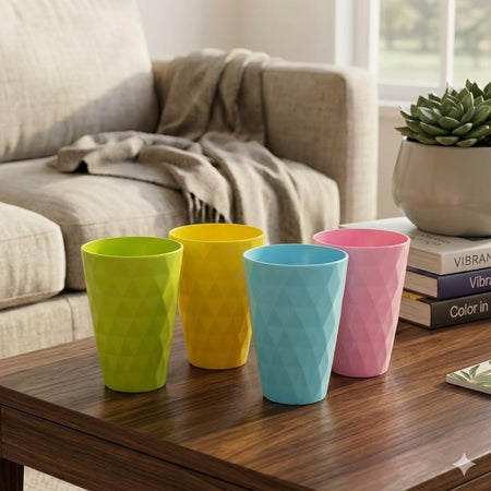 Imperial Rainbow Glass 4pc/reusable Drinking Glass image 2