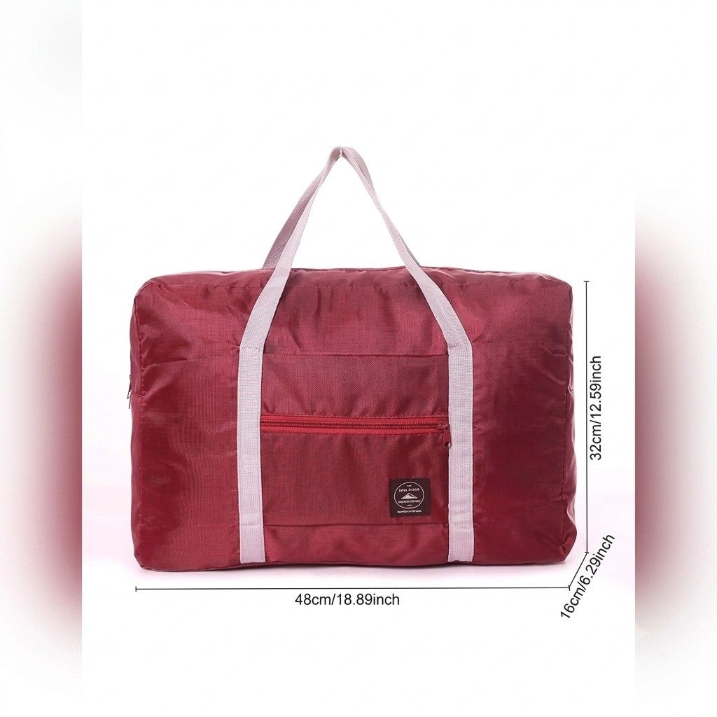 Premium Travel Duffel Bag – Lightweight Water-Resistant Carry-On with Luggage Sleeve image 4