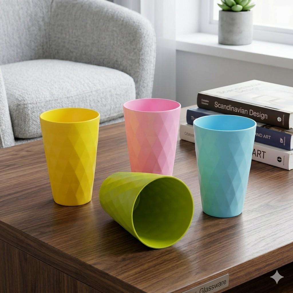 Imperial Rainbow Glass 4pc/reusable Drinking Glass image 4