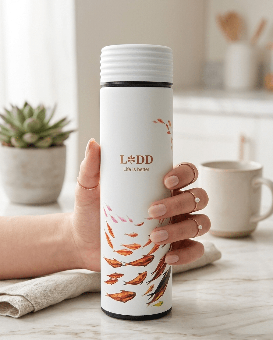 Leak-Proof Thermal Travel Tumbler – 12hr Hot & 24hr Cold – Includes Precision Tea Filter image 4