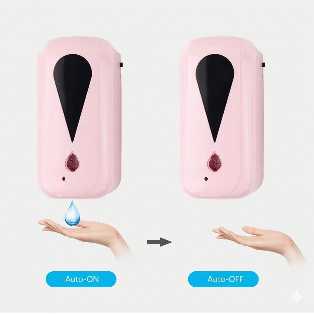 Automatic Touchless Liquid Soap Dispenser – Wall-Mounted Hands-Free Sensor Dispenser for Bathroom & Kitchen image 3