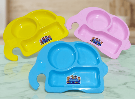 Imperial Kids’ Adventure Plates – Durable Animal Shaped Divided Meal Trays image 3