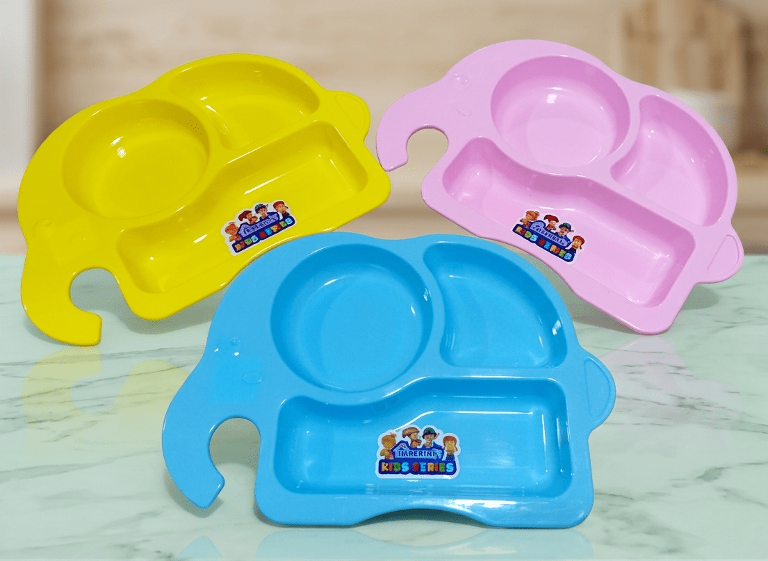 Imperial Kids’ Adventure Plates – Durable Animal Shaped Divided Meal Trays image 3
