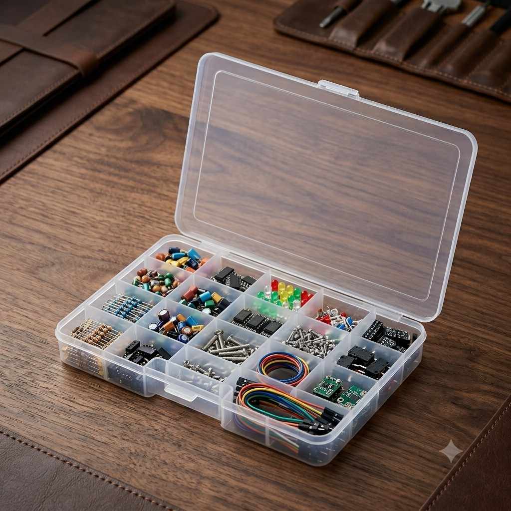 Sigma Multi-Compartment Clear Organizer Case image 3