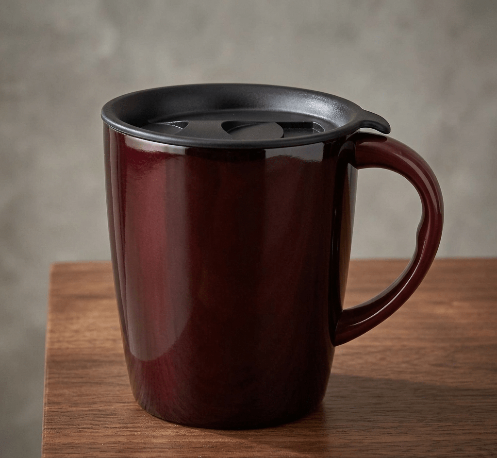 350ml Insulated Travel Coffee Mug with Leak-Resistant Lid image 5