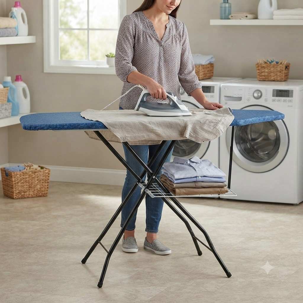 Imperial Ironing Board with Integrated Power Plug & Steam-Permeable Rest image 2