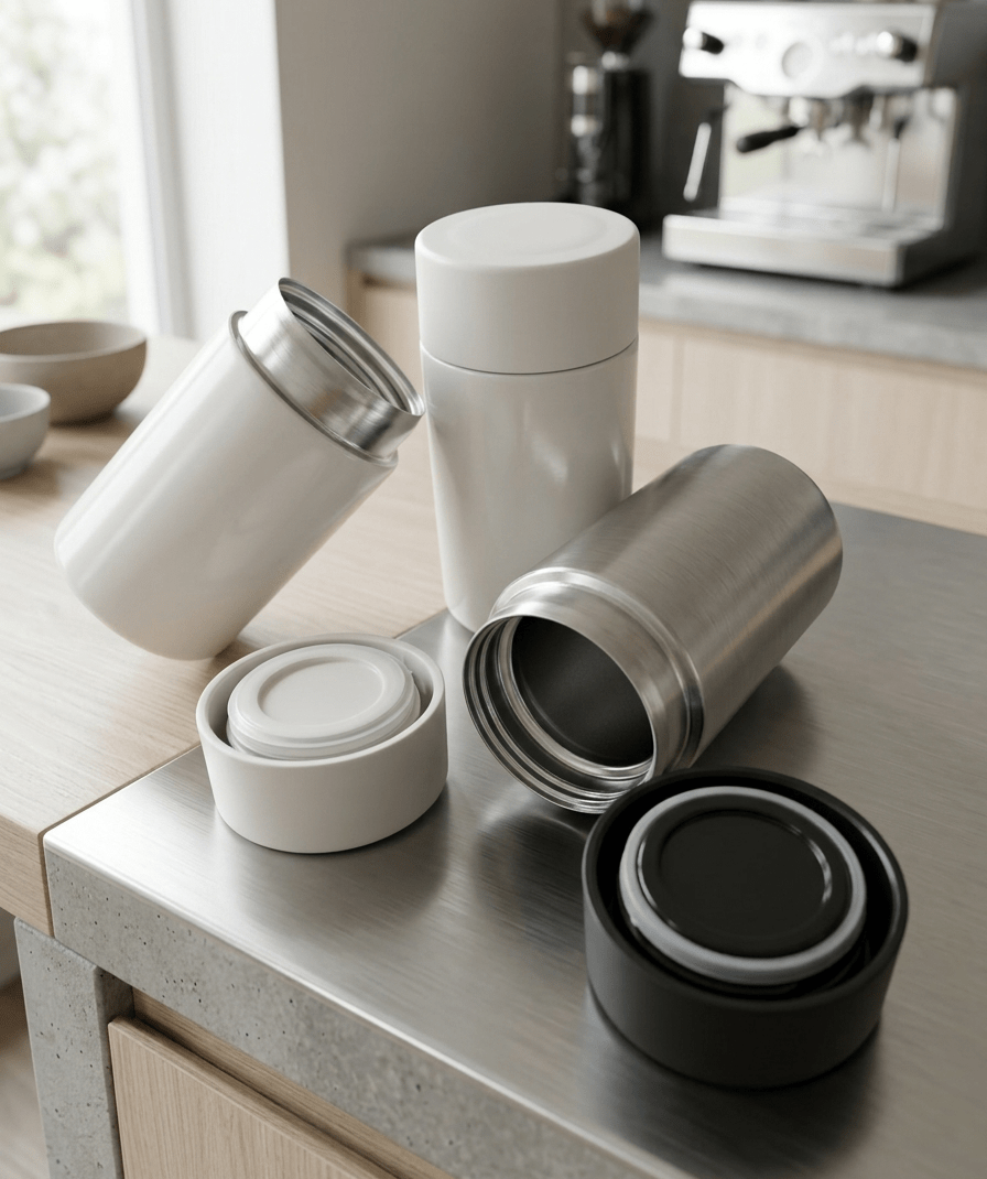 Insulated Stainless Steel Tumbler – 350ml Vacuum Sealed Travel Flask for Hot & Cold Drinks image 2