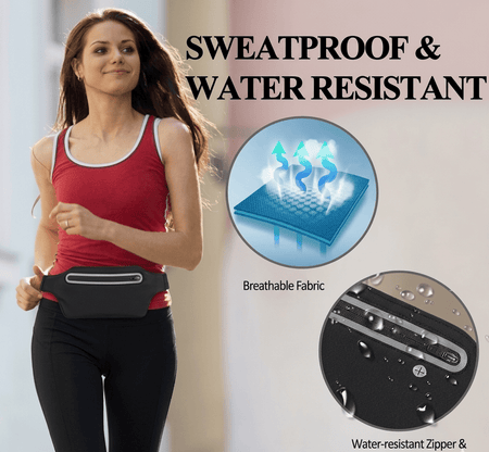 The Swift-Fit Slim Waist Bag – Lightweight & Adjustable Performance Belt image 2