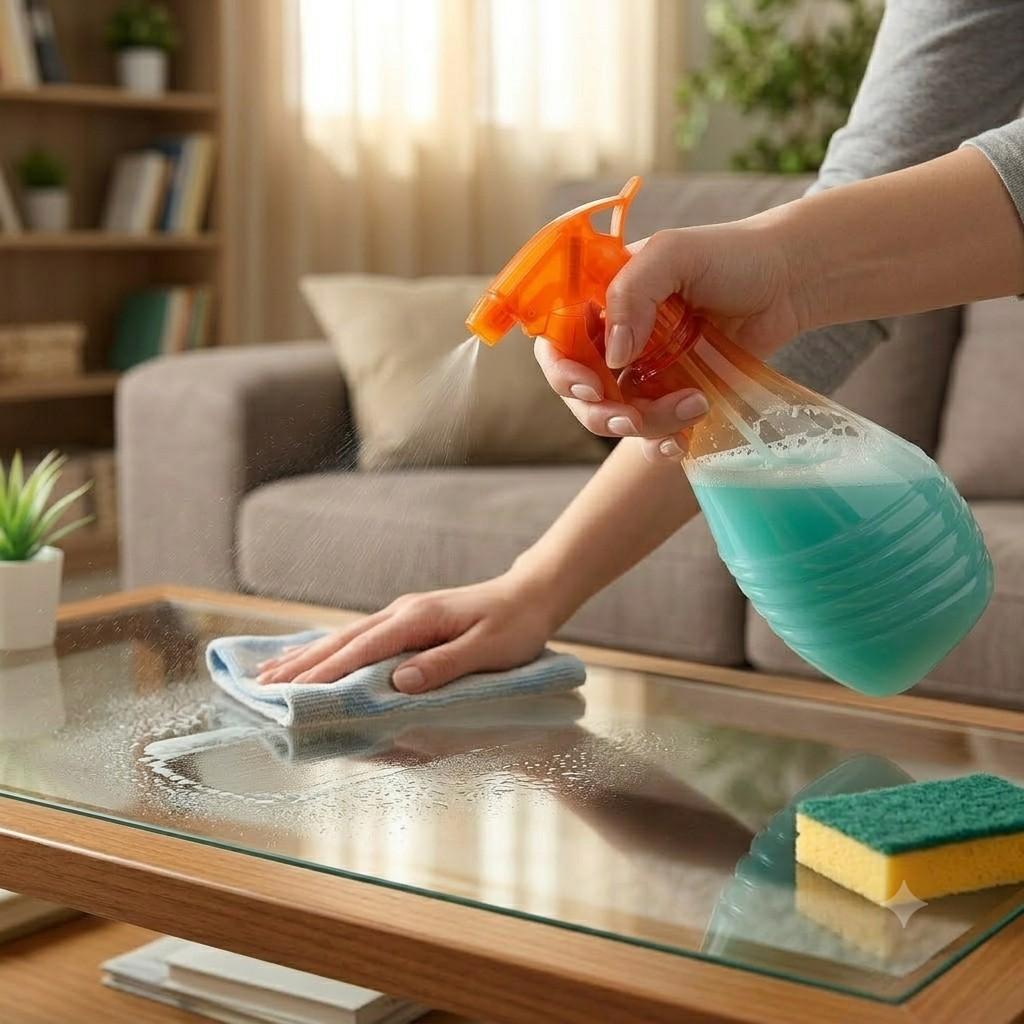 Premium Translucent Orange Spray Bottle image 4