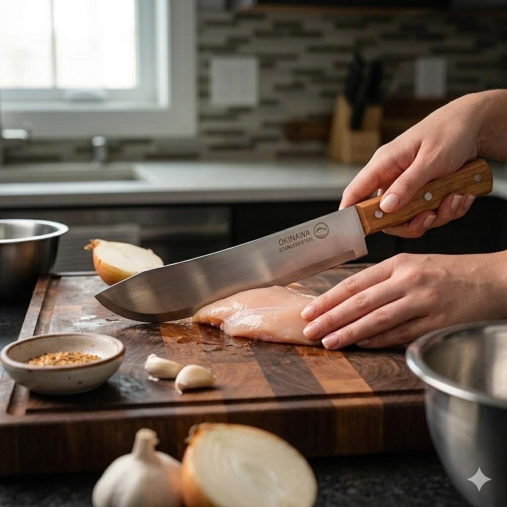Premium Stainless Steel Kitchen Knife – Heavy Duty Chef Knife image 2