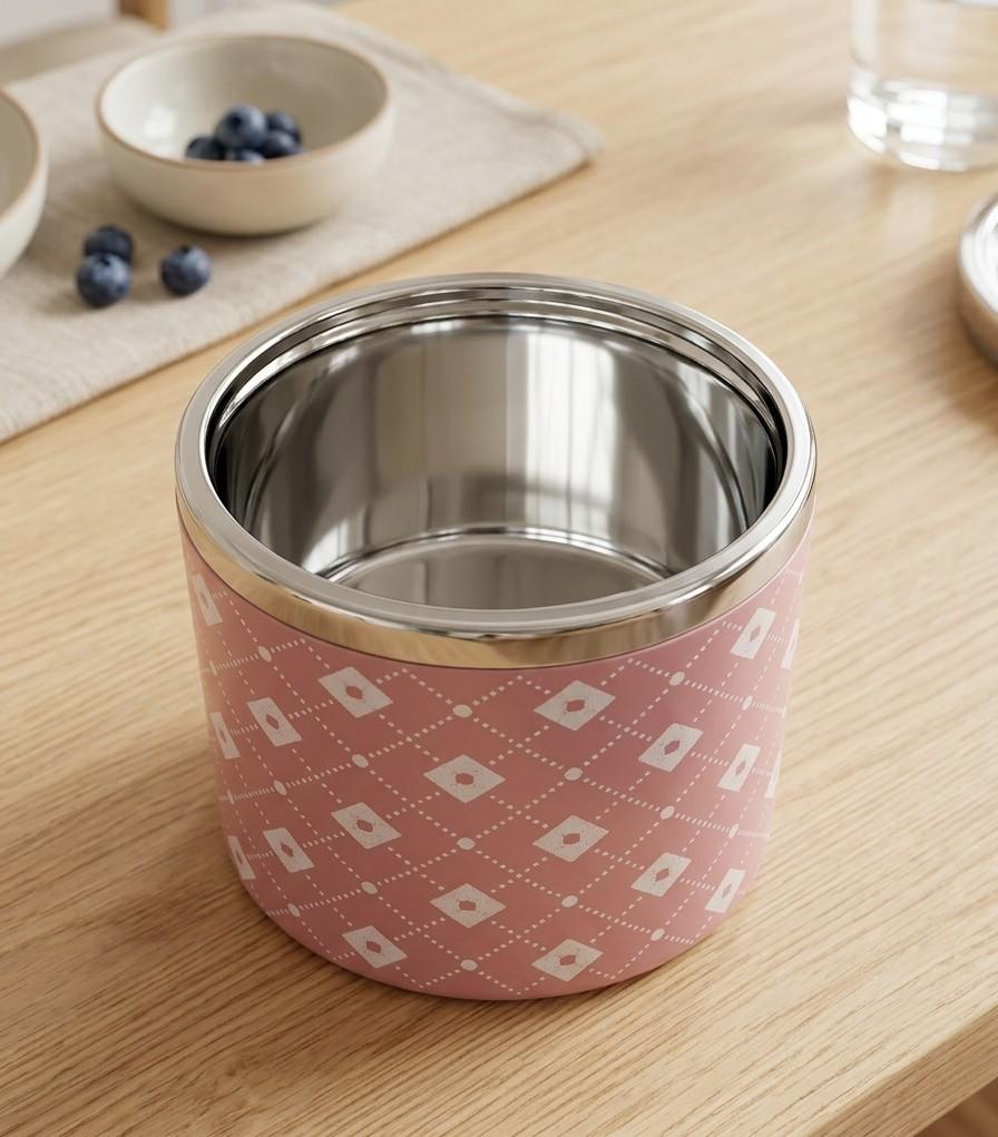 Premium Single-Layer Stainless Steel Insulated Lunch Box – Eco-Friendly Thermal Food Container image 3