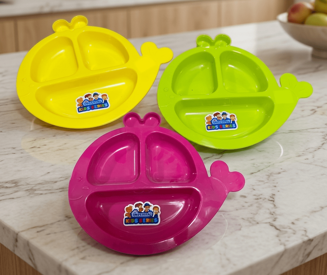 Imperial Kids’ Adventure Plates – Durable Animal Shaped Divided Meal Trays image 2