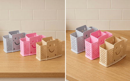 Imperial Happy Face Multi-Purpose Large Cutlery & Utility Holder image 4