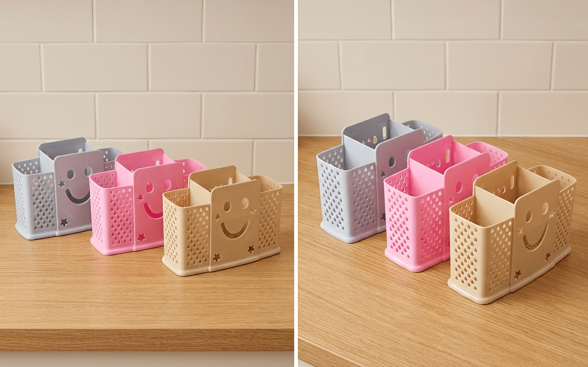 Imperial Happy Face Multi-Purpose Large Cutlery & Utility Holder image 4