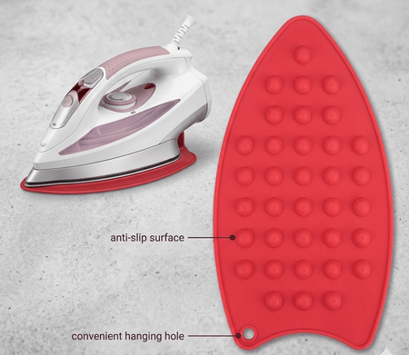 Non-Slip Flexible Silicone Ironing Mat for Steam Irons image 3