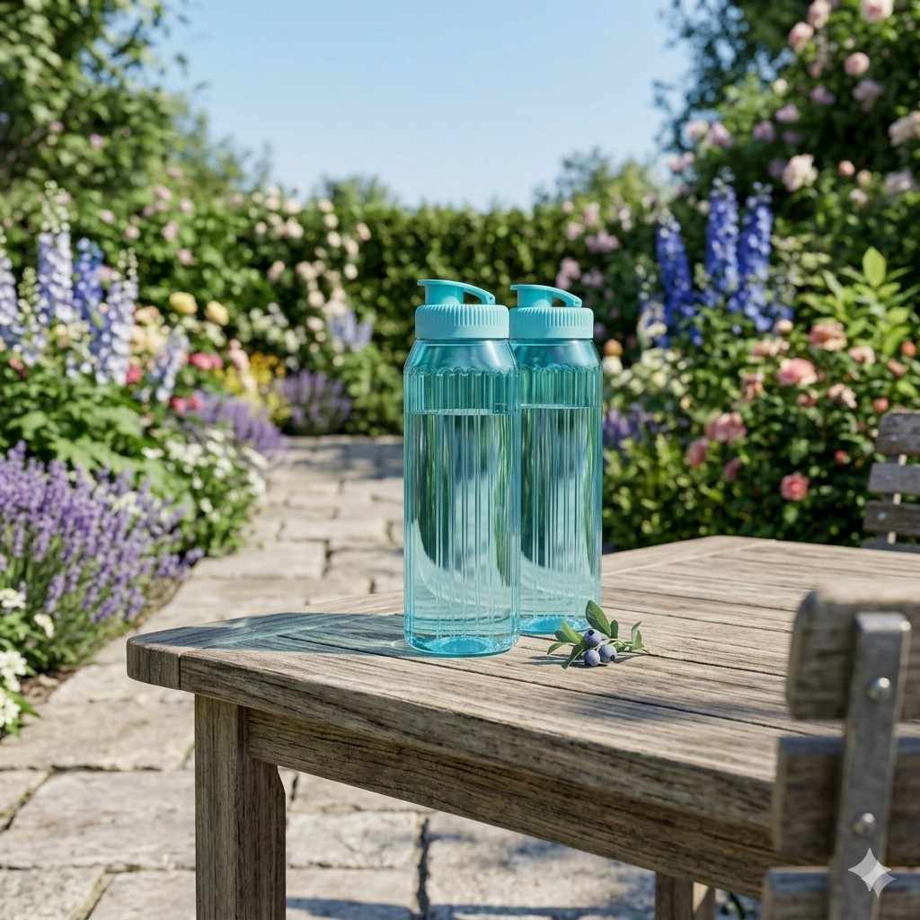 Imperial Sprinkles Fridge Door Water Bottle – 2-Piece Set (BPA Free) image 3