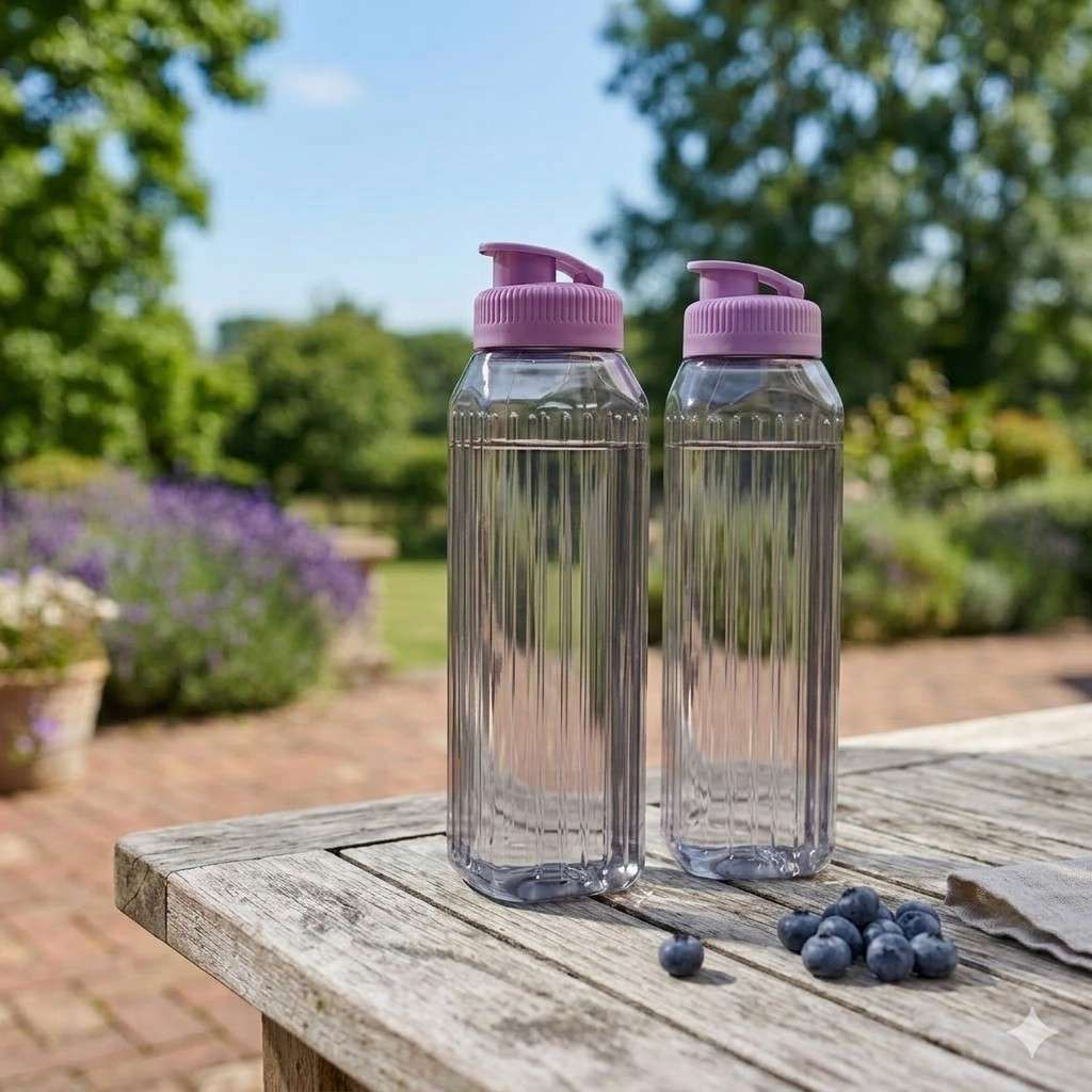 Imperial Sprinkles Fridge Door Water Bottle – 2-Piece Set (BPA Free) image 2