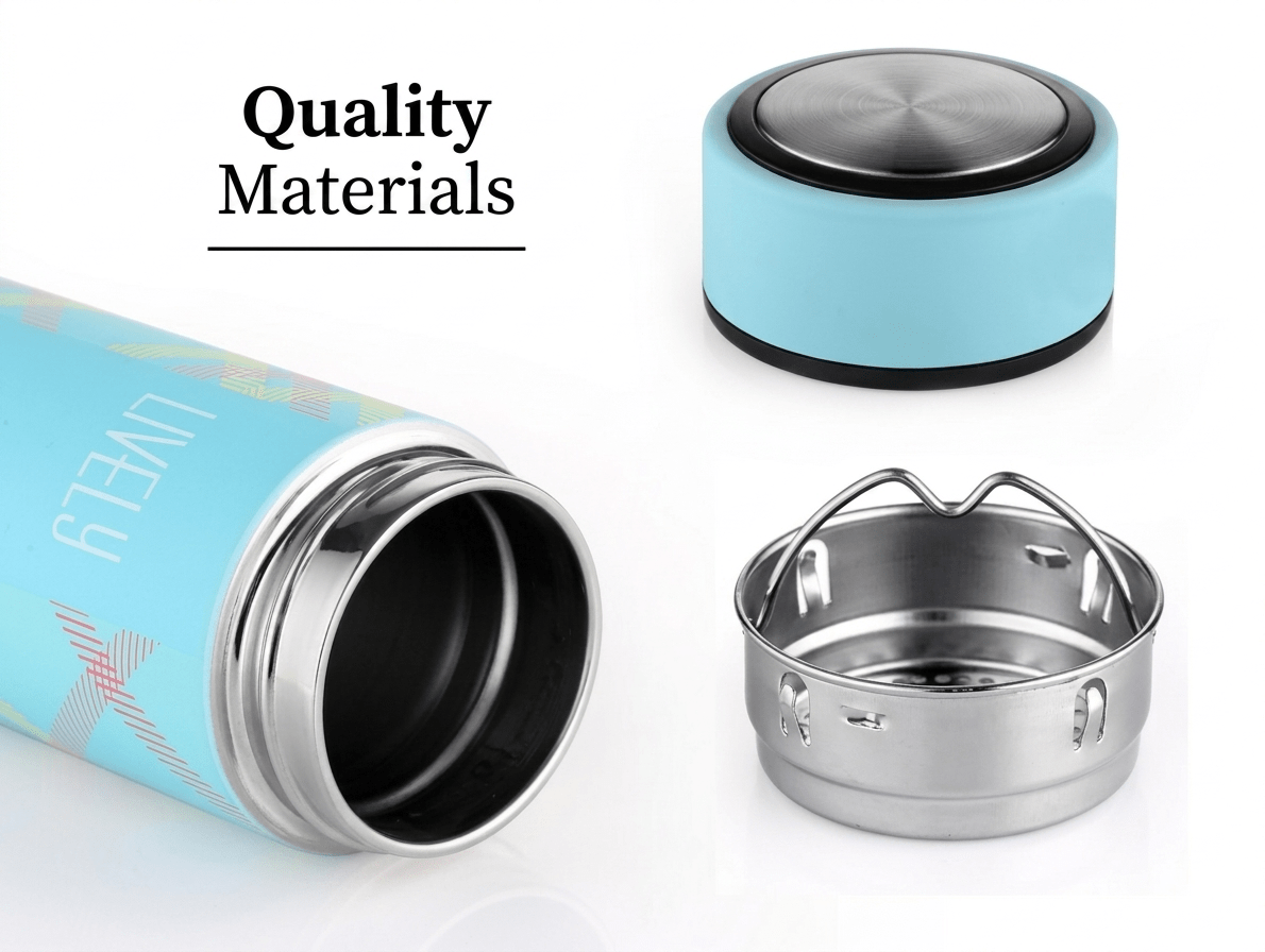 Leak-Proof Thermal Travel Tumbler – 12hr Hot & 24hr Cold – Includes Precision Tea Filter image 3