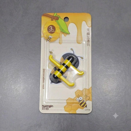 Adorable Bee-Shaped Wall Hook – Cute Self-Adhesive Organizer for Home & Office image 4