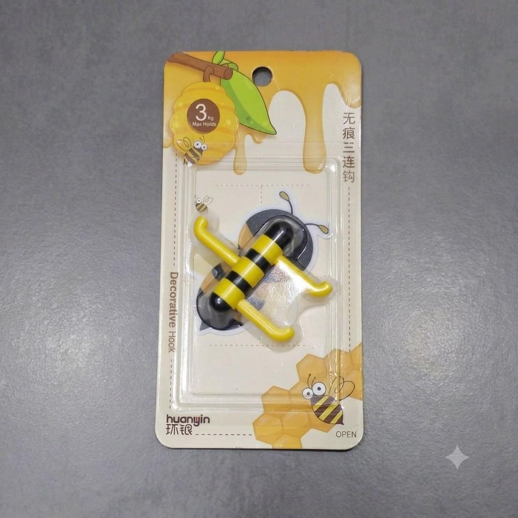 Adorable Bee-Shaped Wall Hook – Cute Self-Adhesive Organizer for Home & Office image 4