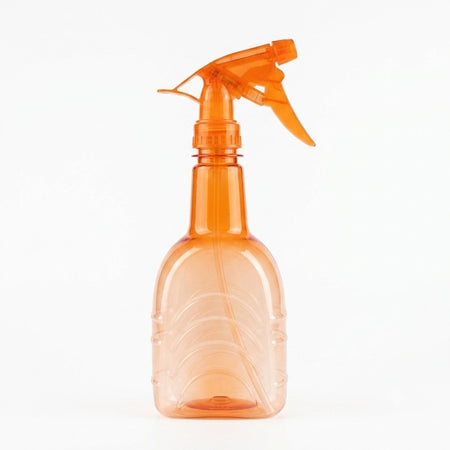 Premium Translucent Orange Spray Bottle main image