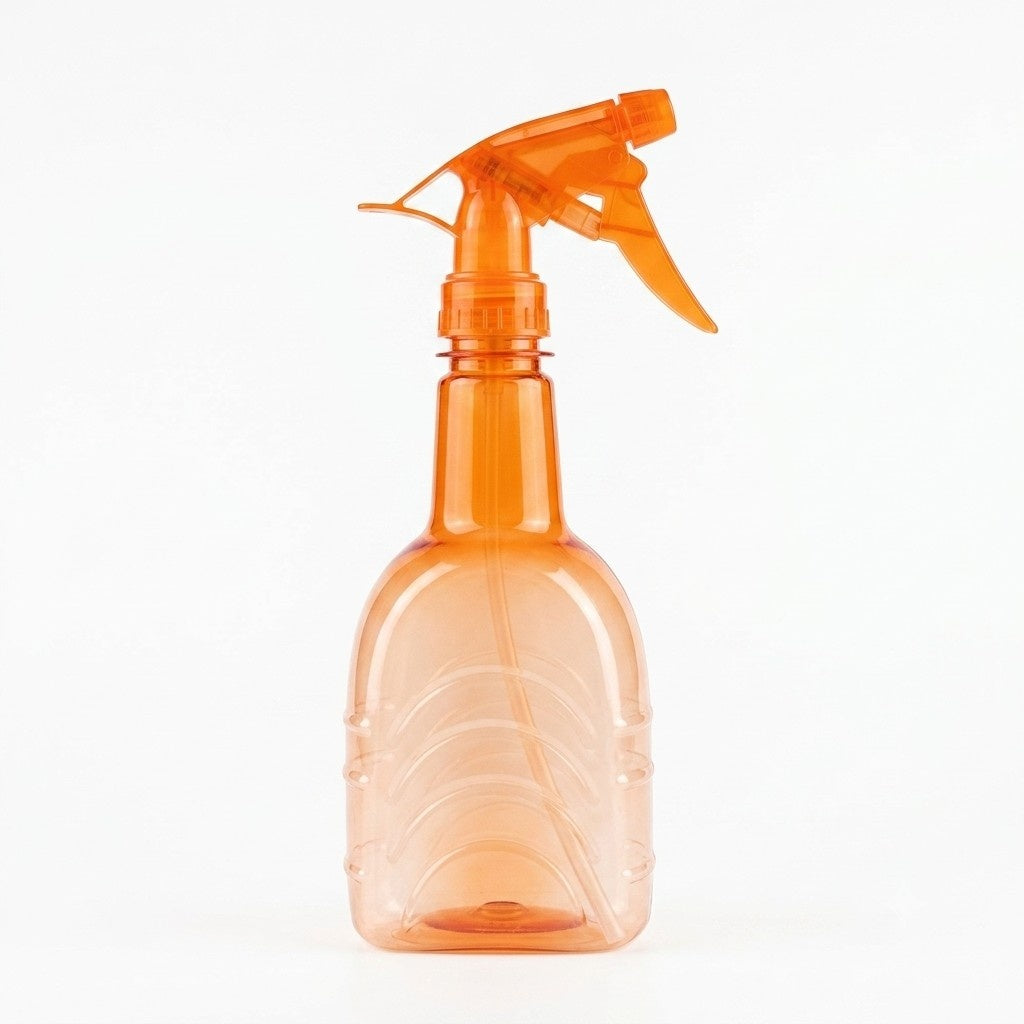 Premium Translucent Orange Spray Bottle main image