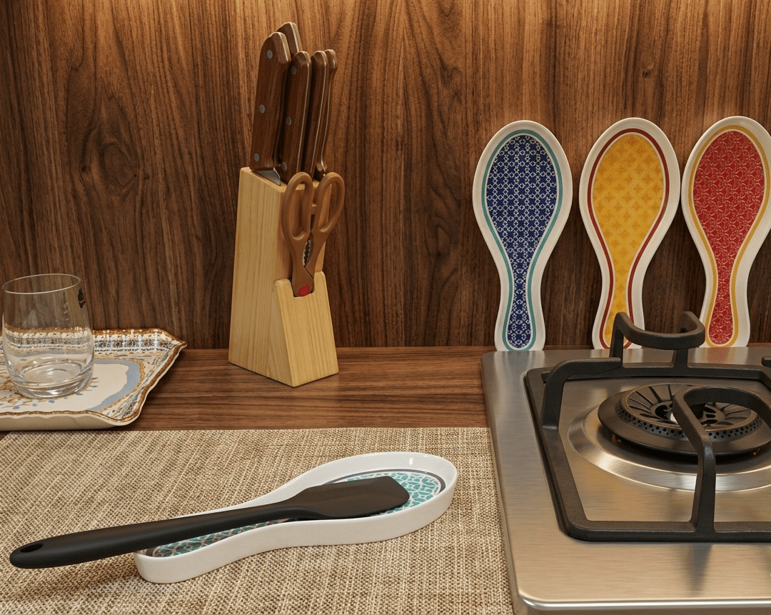 Imperial Melamine Spoon Rest/Spoon Holder Kitchen utensil image 3