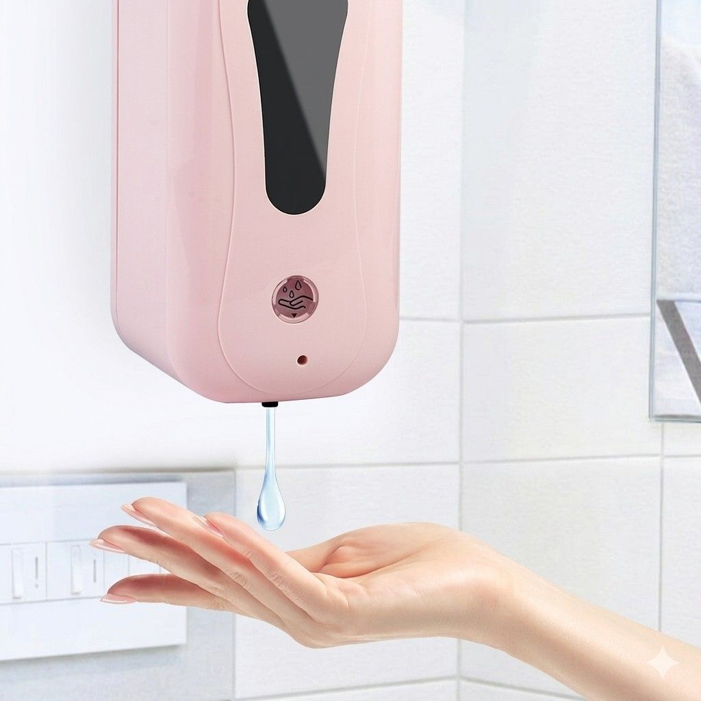 Automatic Touchless Liquid Soap Dispenser – Wall-Mounted Hands-Free Sensor Dispenser for Bathroom & Kitchen image 2