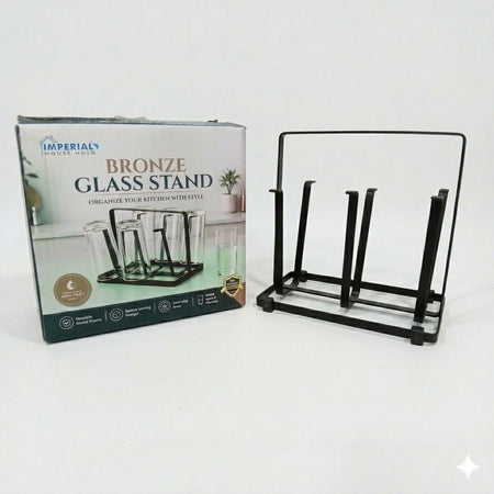 Imperial Bronze Glass Stand/kitchen Organizer/glass And Cup Stand/kitchen Organizer image 2
