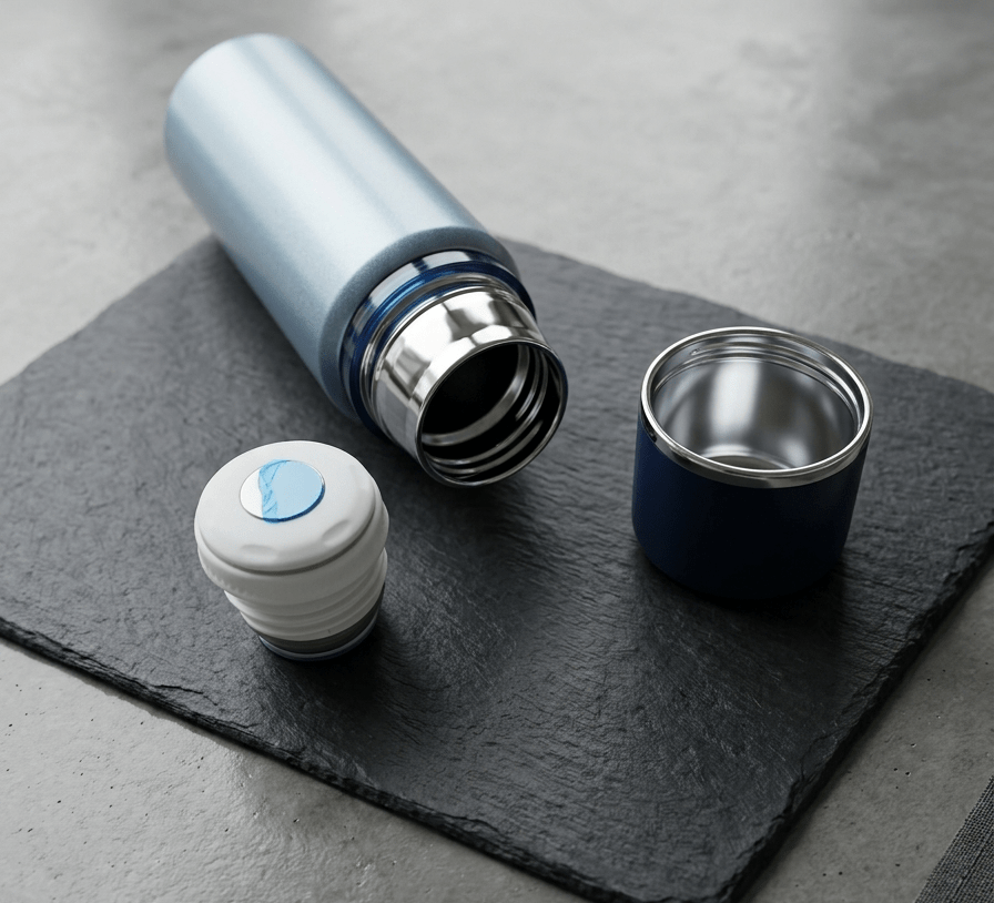 Premium Double-Walled Stainless Steel Vacuum Insulated Flask – High-Performance Thermal Travel Bottle image 2