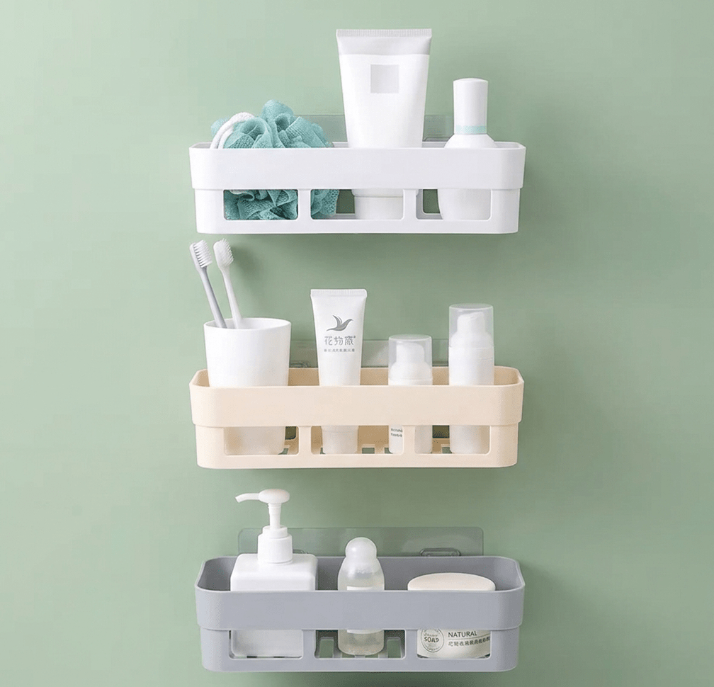 Imperial rectangular storage rack/organizer basket/bathroom shelf/wall mounted shelf image 2