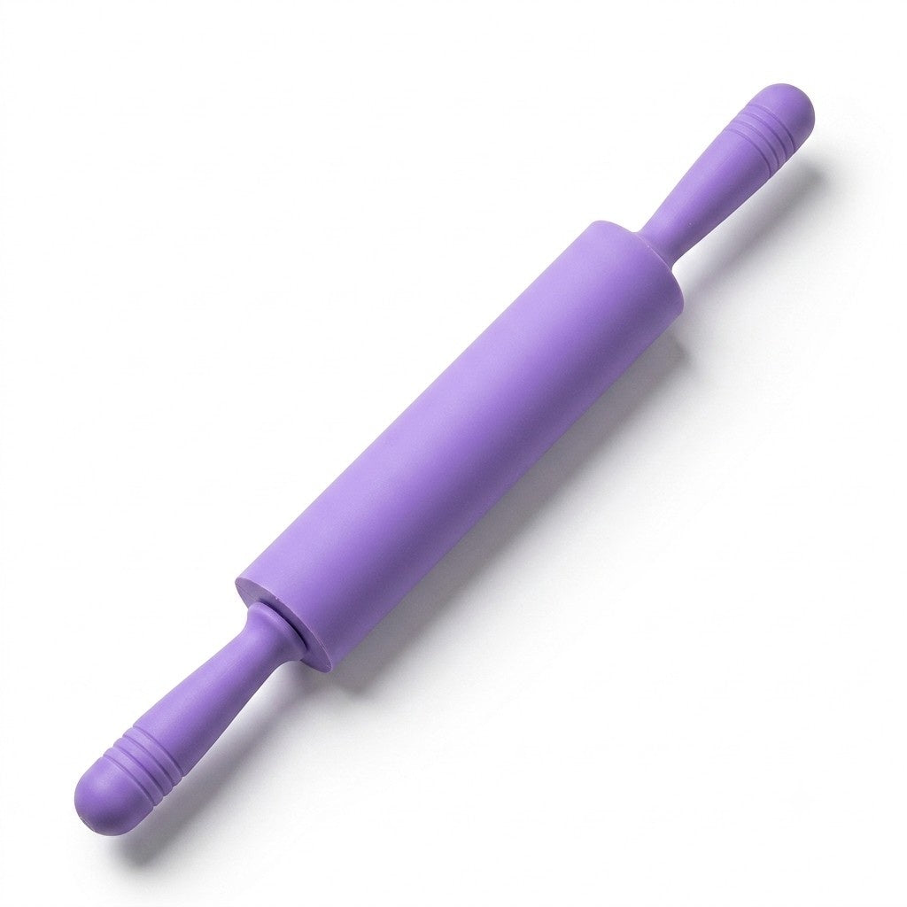 Premium Non-Stick Silicone Rolling Belan – Ergonomic Rotating Handle for Effortless Baking main image