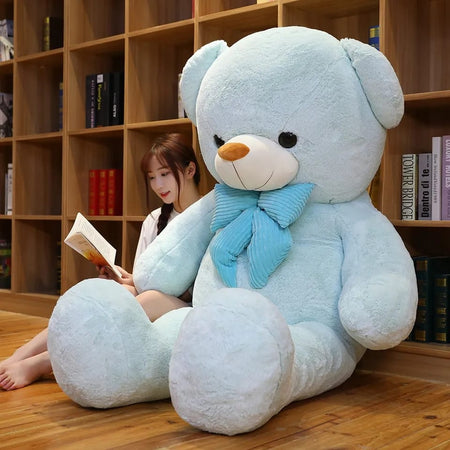 Giant Teddy Bear Plush Stuffed Animal Blue