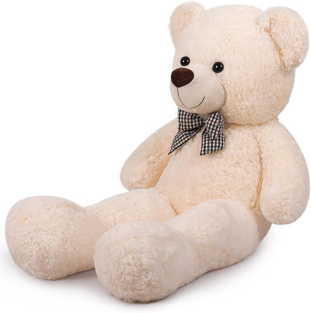 Giant Teddy Bear Plush Stuffed Animal Off-White