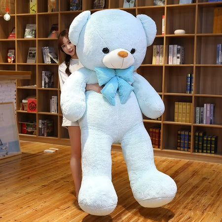 Giant Teddy Bear Plush Stuffed Animal Blue
