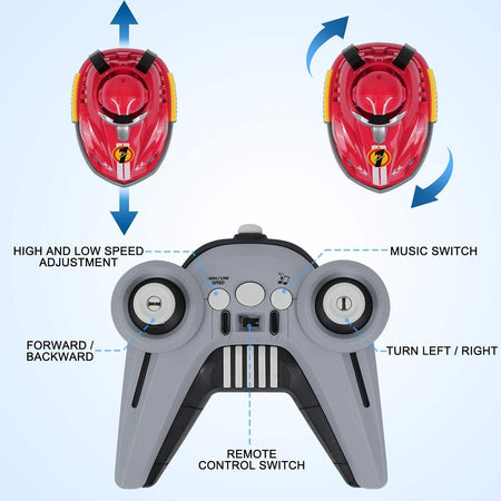 Go Kart 2.4G Remote Control Bumper Cars With USB Cable (Set Of 2 Cars With Remote)