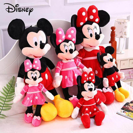 Mickey And Minnie Plush Toy
