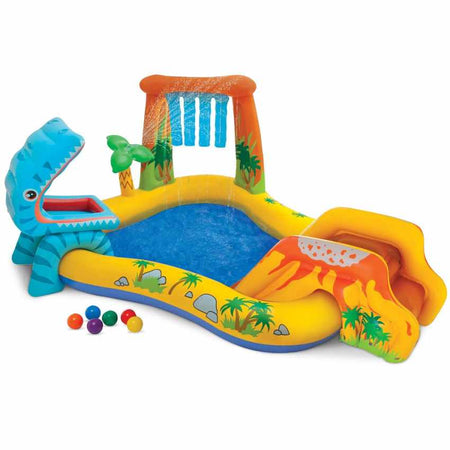 Intex Dinosaur Play Center Pool (8ft 2in X 6ft 3in X 3ft 7in ) - 57444