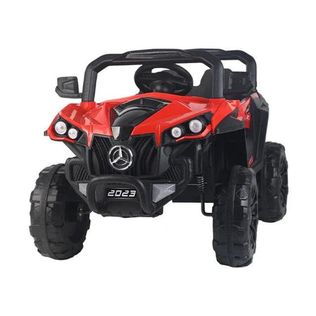 Mercedes Jeep 2-Seater Ride-On Jeep for Kids with Remote & Self-Drive, Dual Battery, Multi-Light & Sound
