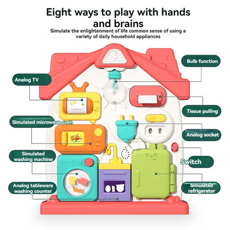 Interactive educational toy Busyboard