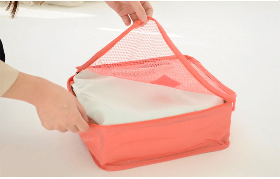 Imperial Travel Organizer Storage Bags/Portable Luggage Organizer Clothes Tidy Pouch Suitcase Packing Cube Case image 7