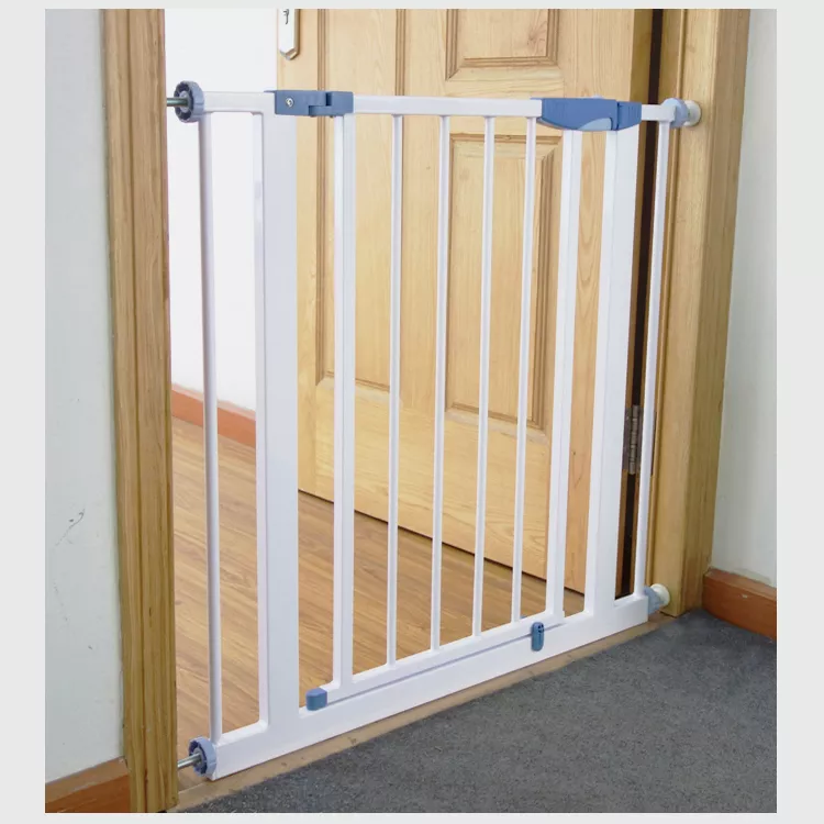 Safety Stairs/Door Gate Care For Baby Or Pets 75 CM Tall, And from 75 CM to 84 CM Wide Included Optional 30 CM Extension To Make It 105 CM To 114 CM Wide