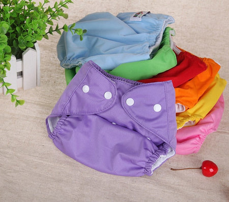 Baby Cloth Diaper Reusable Nappy Adjustable Diaper Cover Washable