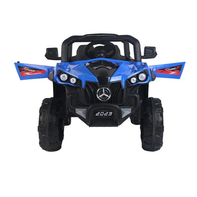 Mercedes Jeep 2-Seater Ride-On Jeep for Kids with Remote & Self-Drive, Dual Battery, Multi-Light & Sound