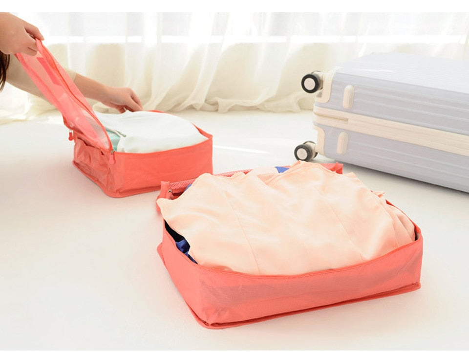 Imperial Travel Organizer Storage Bags/Portable Luggage Organizer Clothes Tidy Pouch Suitcase Packing Cube Case image 10